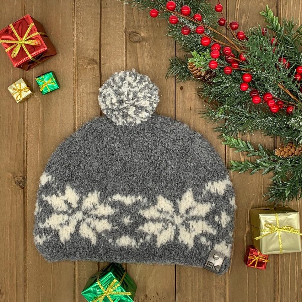 Hand Knitted Alpaca Beanie